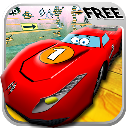 toy car racing cartoon