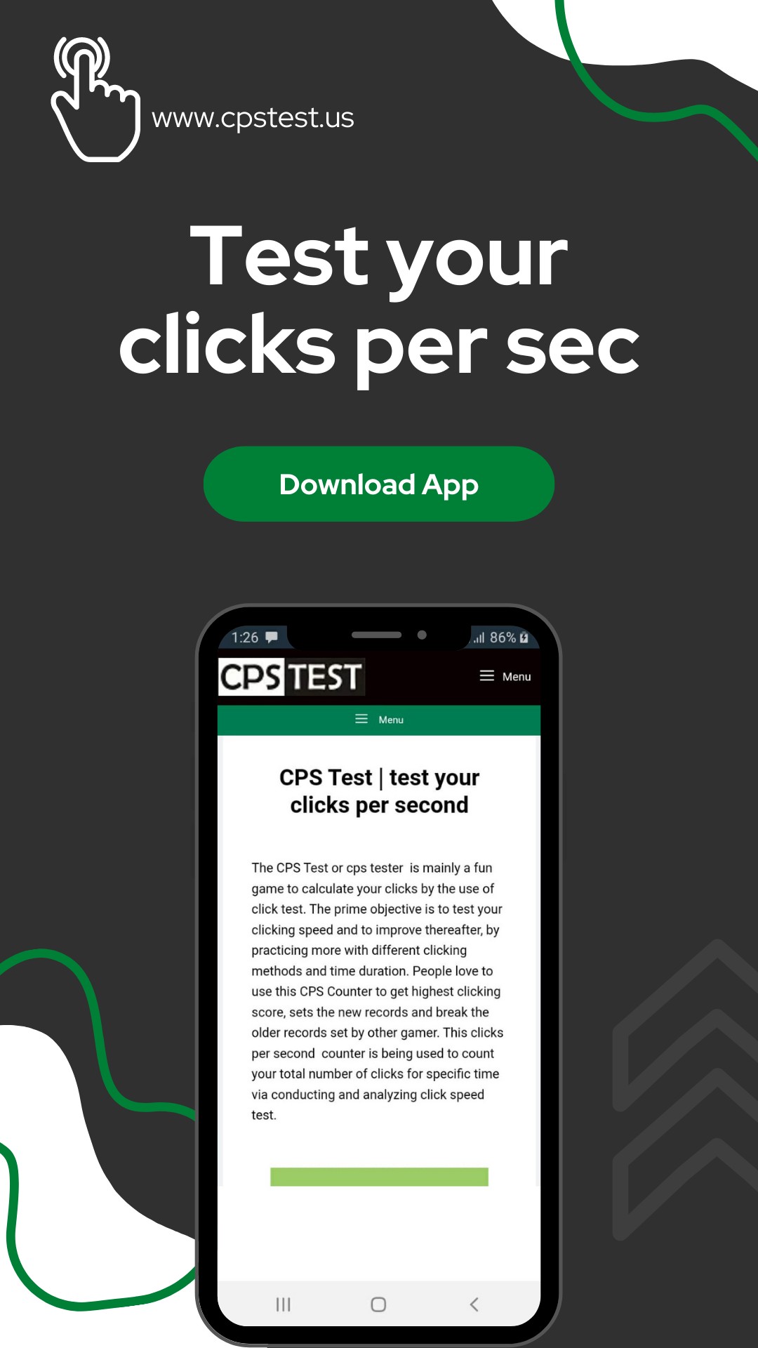 CPS Counter - CPS Test to Improve Clicks Per Second