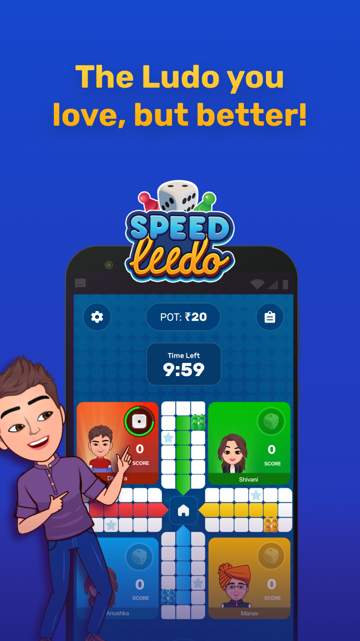 Turbo Speed Ludo Game  Play Ludo Turbo, Win Cash